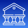 Icon for Regulated industries requiring secure operational practices.